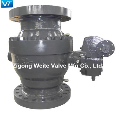 গুণ  WCB Carbon Steel Flanged Ball Valve 600LB 16
