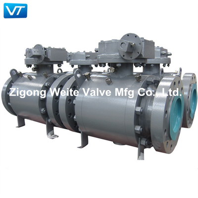 Forging LF2 Trunnion মাউন্ট করা বল ভালভ