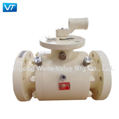 লিভার API 6D সার্টিফিকেশন সহ OEM Forging High Preesure ফ্লোটিং বল ভালভ