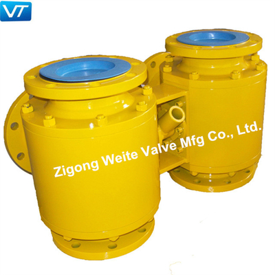ASME ফ্ল্যাঞ্জ ফ্লোটিং বল ভালভ