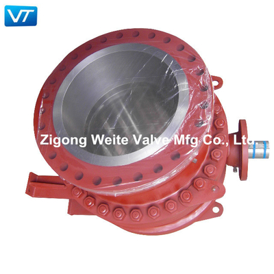 ASME B16.10 কার্বন ইস্পাত ফ্ল্যাঞ্জড বল ভালভ WCB বড় আকার 30 ইঞ্চি