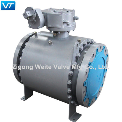 Trunnion মাউন্ট করা বৈদ্যুতিক বল ভালভ বডি LF2 বড় আকারের বল ভালভ 16&quot; 300LB