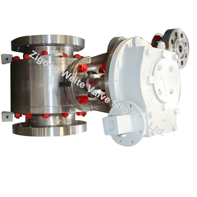 OEM বৈদ্যুতিকভাবে পরিচালিত মেটাল সীল বল ভালভ DN50-DN1200 রিমোট পরিচালিত