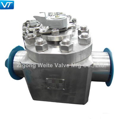 1-1/2'' 3000 Psi টপ এন্ট্রি ফায়ার সেফ বল ভালভ বডি নকল ইস্পাত
