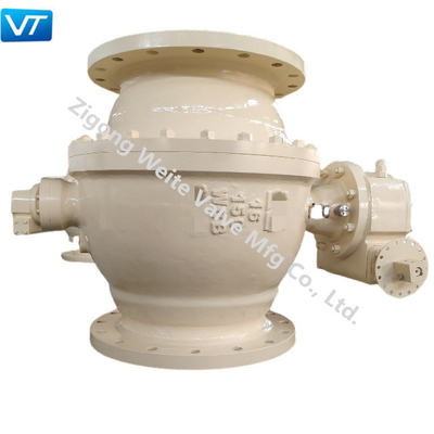 API 6D ডাবল ট্রুনিয়ন বল ভালভ 16&quot; 150LB ASME B31.4 ASME B 31.8