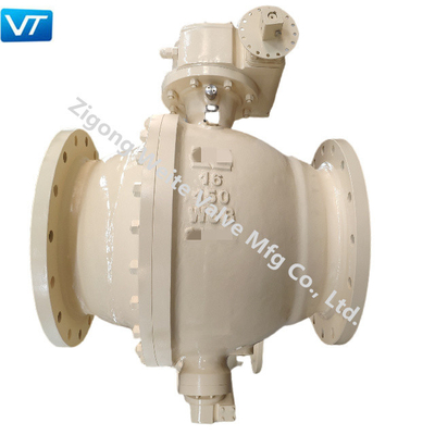 API 6D ডাবল ট্রুনিয়ন বল ভালভ 16&quot; 150LB ASME B31.4 ASME B 31.8