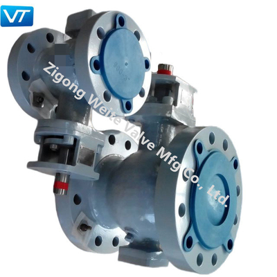 OEM API 6D V খাঁজ টাইপ বল ভালভ DN 300 একক আসন সিল