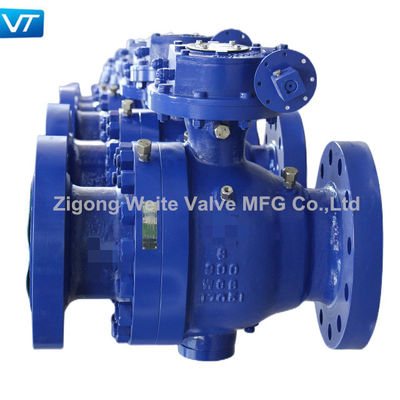 8 ইঞ্চি বর্গ কার্বন ইস্পাত Trunnion মাউন্ট বল ভালভ স্টেম F316