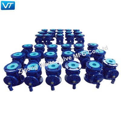 ফ্লোটিং বল ভালভ বল F316 ক্লাস 150 নীল রঙের OEM একটি ব্যাচ